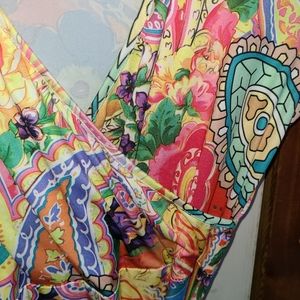 Brand new size small ankle length faux wrap dress